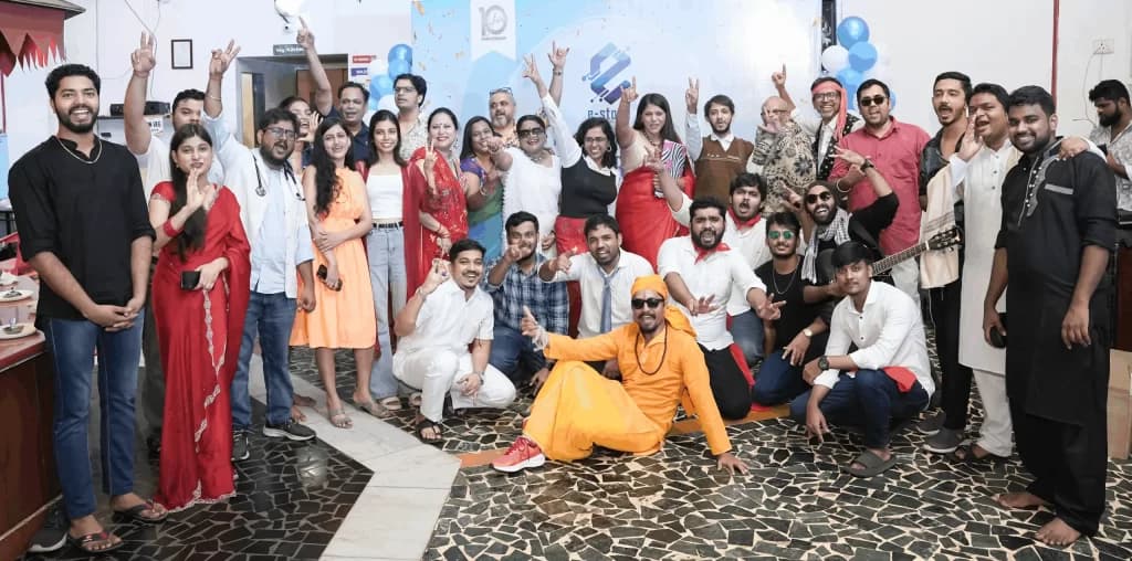 The e-Stone team at the company’s 10 years celebration